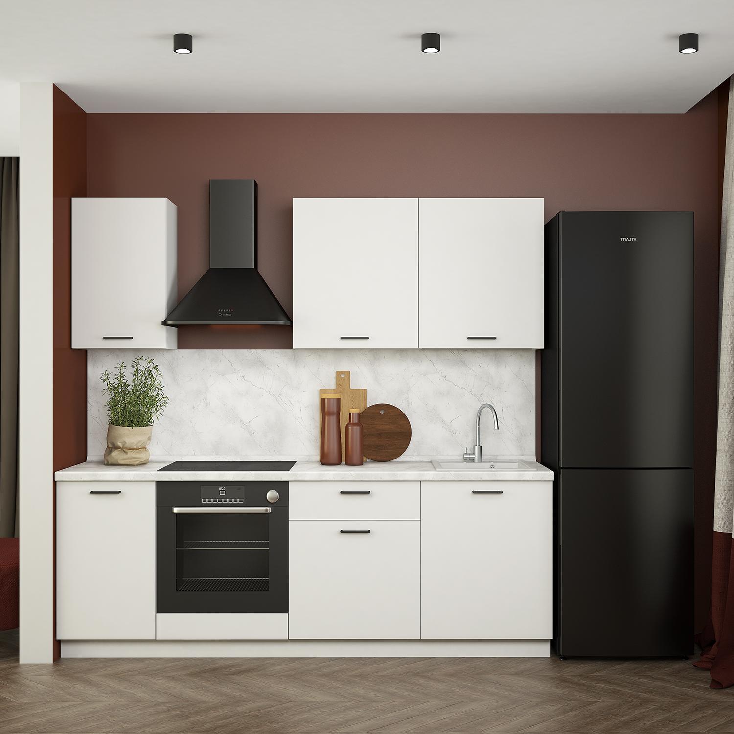 Кухонный гарнитур Рондо 2, 214х225х60 см