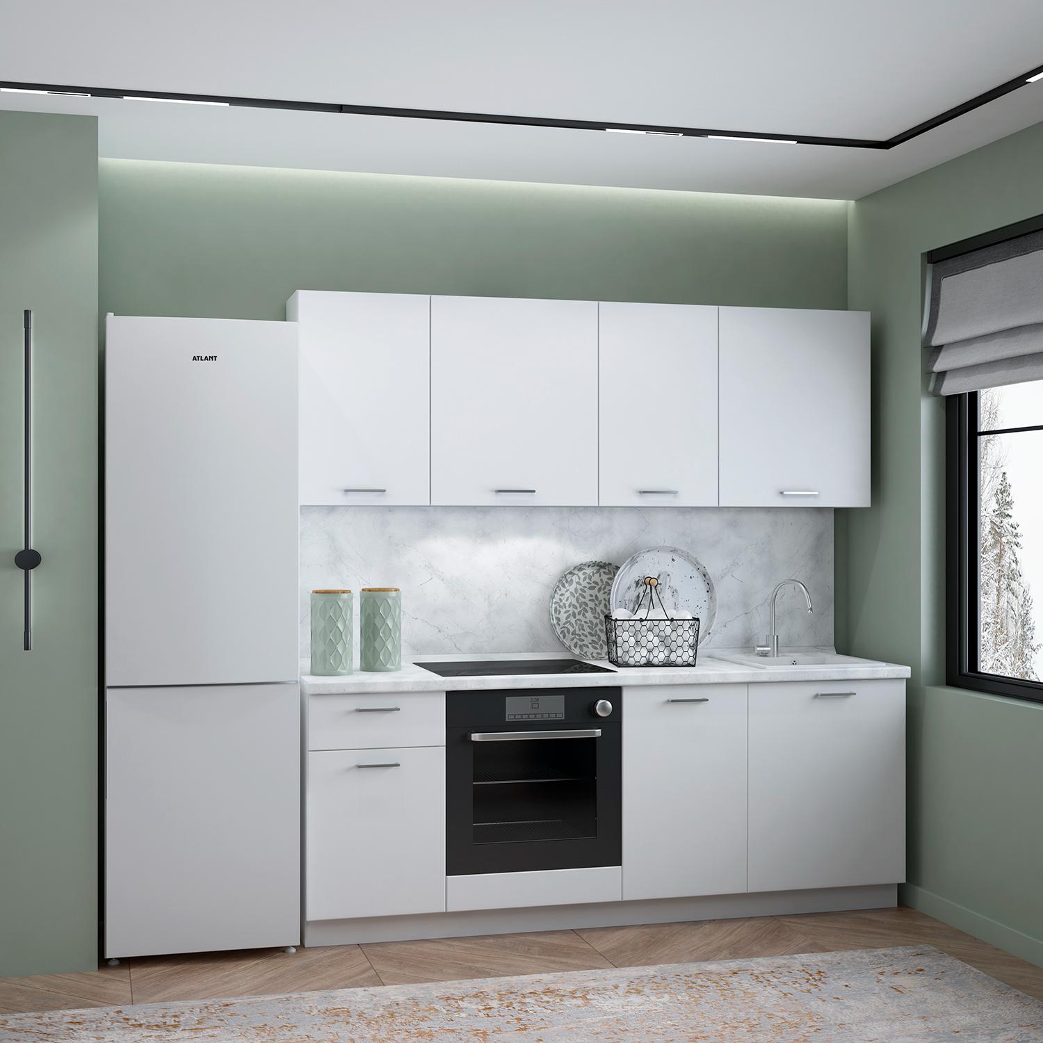 Кухонный гарнитур Рондо 3, 214x210x60 см	