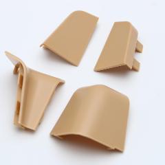 Комплект заглушек к плинтусу, бежевый